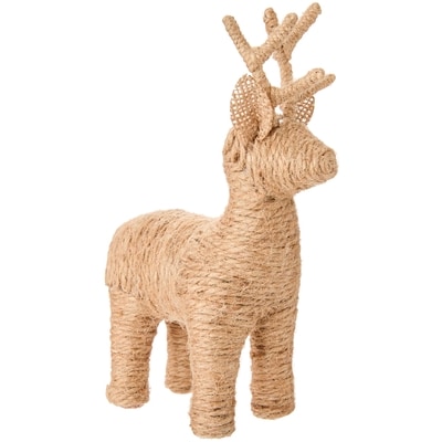 Life at Home Jute Rope Deer Decoration 7 in 1 ea, $7.00/1ea