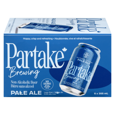 Partake Bière sans alcool pałe ale 6x355.0 ml, 0,66 $/100ml