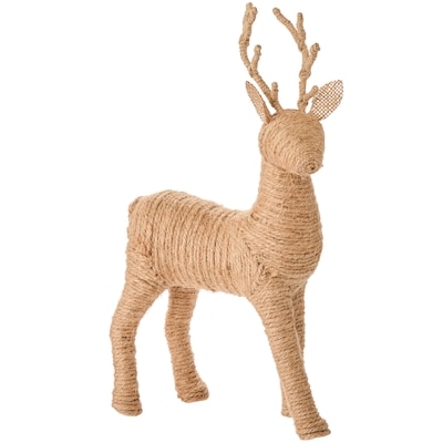 Life at Home Décoration de chevreuil en corde de jute 12 po 1 ea, 10,00 $/1ch