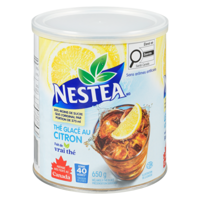 Nestea Mélange à thé glacé thé glacé au citron 650 g, 2,00 $/100g