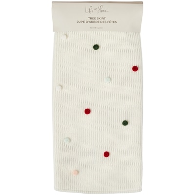 Life at Home Polka Dot Tree Skirt 1 ea, $49.00/1ea