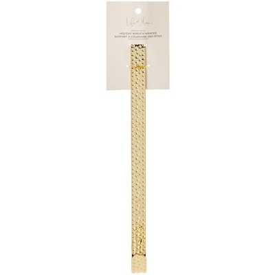 Life at Home Hammered Holiday Wreath Hanger - Gold 1 ea, $7.00/1ea