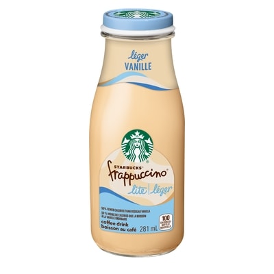 Starbucks Frappuccino léger à la vanille 281 ml, 1,70 $/100ml