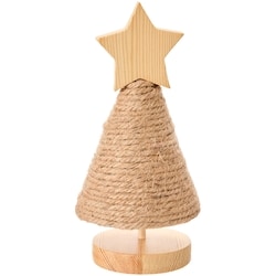 Life at Home Jute Rope Tree with Star Decoration 6 in 1 ea, $5.00/1ea