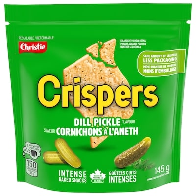 Christie Crackers Dill Pickle Flavour 145 g, $2.27/100g