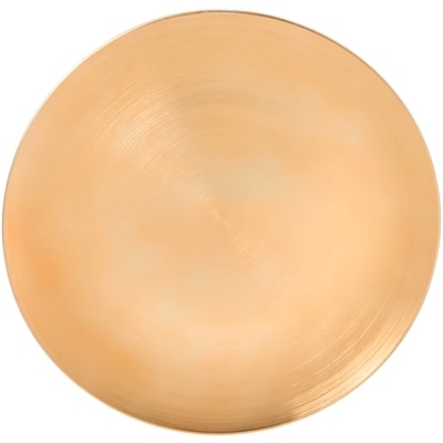 Life at Home Assiette de présentation coupe – or 1 ea, 3,00 $/1ch