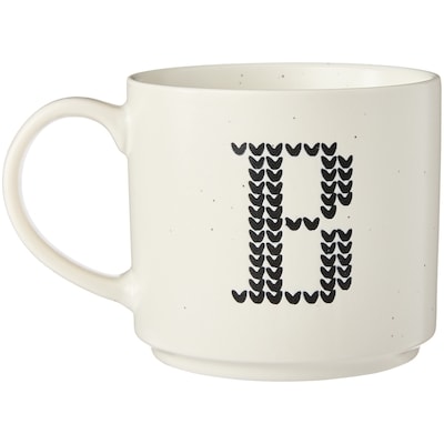 Tasse avec monogramme – lettre B