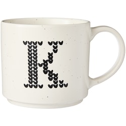Life at Home Tasse avec monogramme – lettre K 1 ea, 5,50 $/1ch