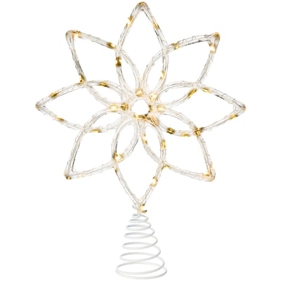 Light Up Acrylic Star Tree Topper