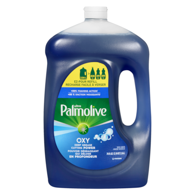Palmolive Dish Liquid Oxy 2.06 l, $0.68/100ml
