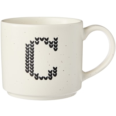Life at Home Tasse avec monogramme – lettre C 1 ea, 5,00 $/1ch