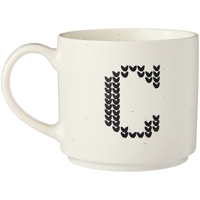 Tasse avec monogramme – lettre C