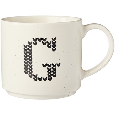 Life at Home Tasse avec monogramme – lettre G 1 ea, 5,00 $/1ch