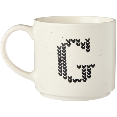 Tasse avec monogramme – lettre G