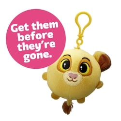 Disney Plush Keyring - Simba 1 ea, $5.00/1ea
