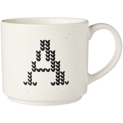 Life at Home Tasse avec monogramme – lettre A 1 ea, 5,00 $/1ch