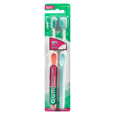Gum Toothbrushes Ultra Soft 2x2.0 ea, $3.75/1ea