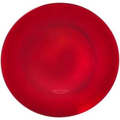 Life at Home Assiette de présentation coupe – rouge 1 ea, 3,00 $/1ch