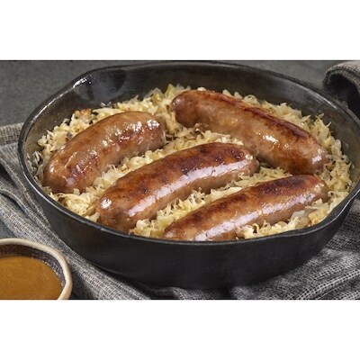 Saucisses de porc Bratwurst