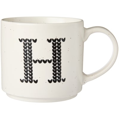 Life at Home Monogram Mug - Letter H 1 ea, $5.00/1ea