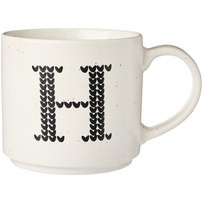 Life at Home Tasse avec monogramme – lettre H 1 ea, 5,00 $/1ch