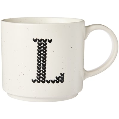 Life at Home Tasse avec monogramme – lettre L 1 ea, 5,00 $/1ch