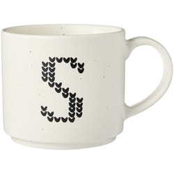 Life at Home Tasse avec monogramme – lettre S 1 ea, 5,50 $/1ch