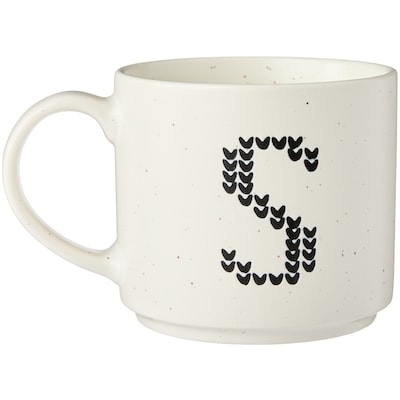 Tasse avec monogramme – lettre S