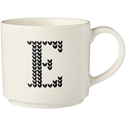 Life at Home Tasse avec monogramme – lettre E 1 ea, 5,50 $/1ch