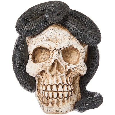 null Snake on Skull Decoration 1 ea, $16.00/1ea