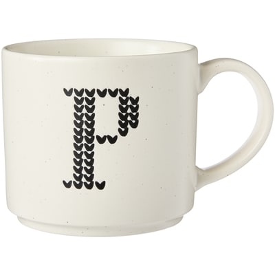 Life at Home Monogram Mug - Letter P 1 ea, $5.50/1ea