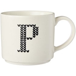 Life at Home Tasse avec monogramme – lettre P 1 ea, 5,50 $/1ch
