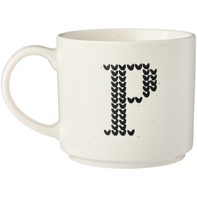 Tasse avec monogramme – lettre P