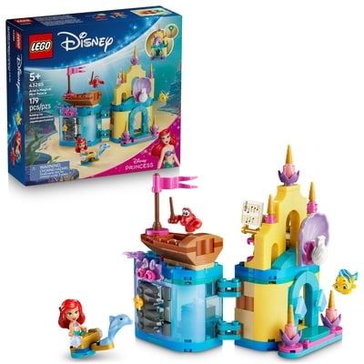 LEGO Disney Princess Ariel's Magical Mini Palace 43285 1 ea, $25.00/1ea