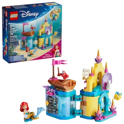 LEGO Disney Princess Ariel's Magical Mini Palace 43285 1 ea, $25.00/1ea