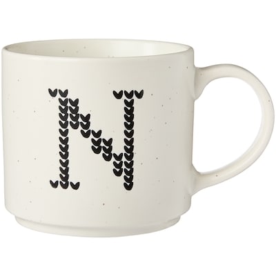 Life at Home Monogram Mug - Letter N 1 ea, $5.00/1ea