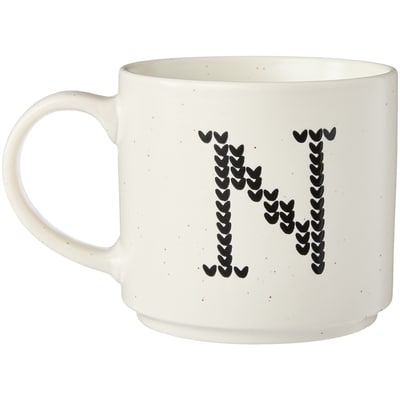 Monogram Mug - Letter N