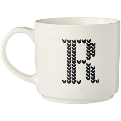 Tasse avec monogramme – lettre R