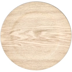 Life at Home Woodgrain Charger Plate 1 ea, $4.00/1ea