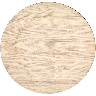 Life at Home Woodgrain Charger Plate 1 ea, $6.00/1ea