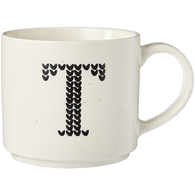 Life at Home Monogram Mug - Letter T 1 ea, $5.00/1ea