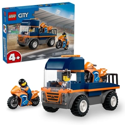 LEGO City Motorcycle Transporter Toy for Kids 60491 1 ea, $25.00/1ea