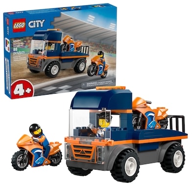LEGO City Le transport de motos – Jouet et 2 figurines – 60491 1 ea, 25,00 $/1ch