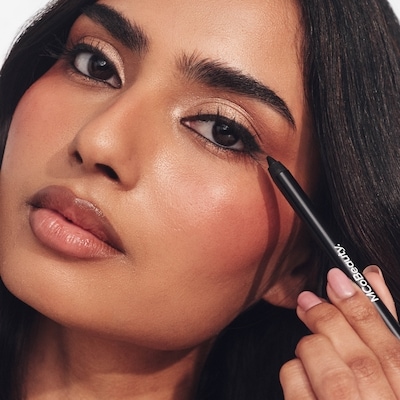 Dual-Ended Pro Smudge Eyeliner - Black