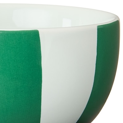 Striped Dip Bowl - Green