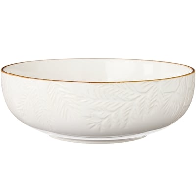 Life at Home Woodland Debossed Serve Bowl 1 ea, $20.00/1ea
