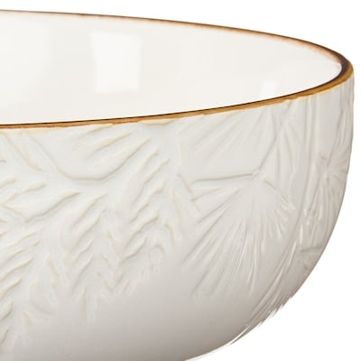 Woodland Debossed Serve Bowl