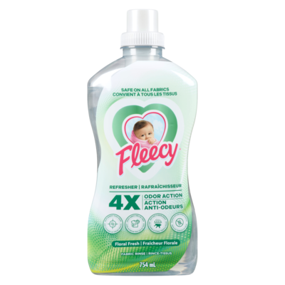 Fleecy Rafraîchisseur pour tissus, fraîcheur florale 754 ml, 1,06 $/100ml