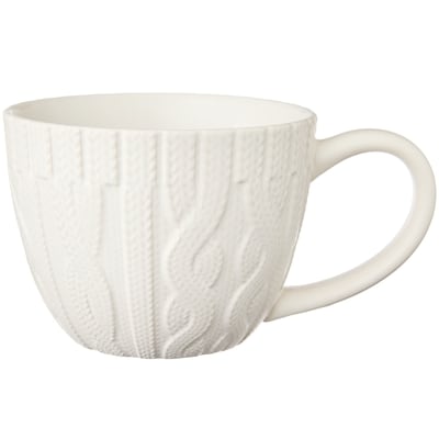 le Choix du Président Tasse avec motif de tricot 1 ea, 6,00 $/1ch