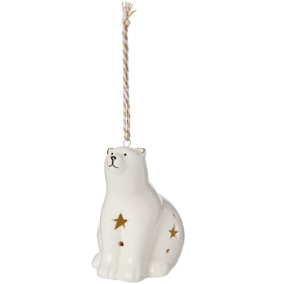 Life at Home Light Up Ceramic Polar Bear Ornament 1 ea, $7.00/1ea